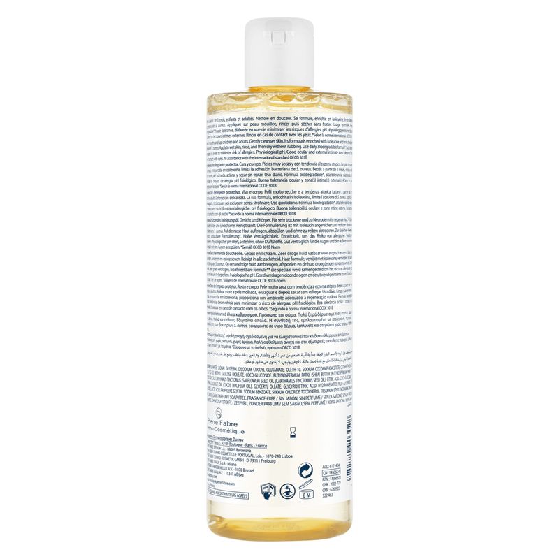 DUCRAY - DEXYANE HUILE LAVANTE PROTECTRICE VISAGE ET CORPS DUCRAY - DEXYANE HUILE LAVANTE PROTECTRICE VISAGE ET CORPS