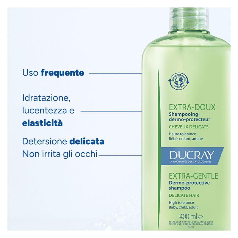DUCRAY - EXTRA EXTRA-DOUX SHAMPOOING DERMO-PROTECTEUR DELICATE DUCRAY - EXTRA EXTRA-DOUX SHAMPOOING DERMO-PROTECTEUR DELICATE