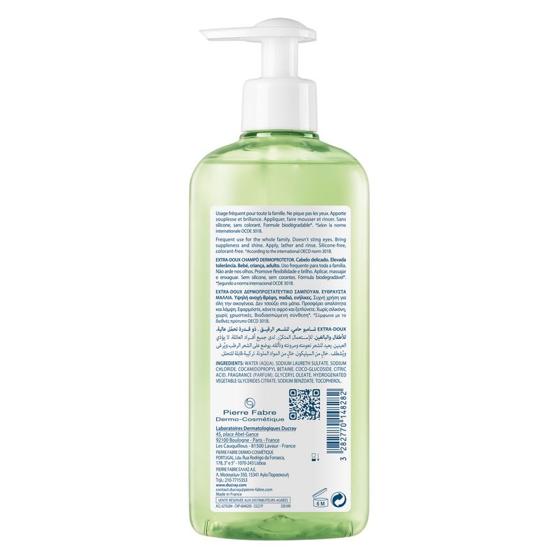 DUCRAY - EXTRA EXTRA-DOUX SHAMPOOING DERMO-PROTECTEUR DELICATE DUCRAY - EXTRA EXTRA-DOUX SHAMPOOING DERMO-PROTECTEUR DELICATE