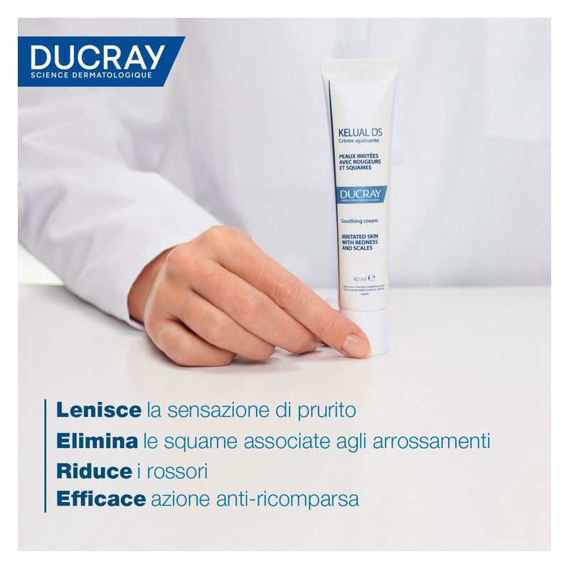 DUCRAY - KELUAL DS CRèME APAISANTE PEAUX IRRITéES AVEC ROUGEURS ET SQUAMES DUCRAY - KELUAL DS CRèME APAISANTE PEAUX IRRITéES AVEC ROUGEURS ET SQUAMES