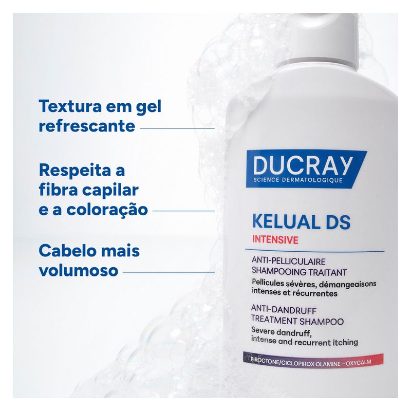 DUCRAY - KELUAL DS INTENSIVE ANTI-PELLICULAIRE SHAMPOOING TRAITANT DUCRAY - KELUAL DS INTENSIVE ANTI-PELLICULAIRE SHAMPOOING TRAITANT