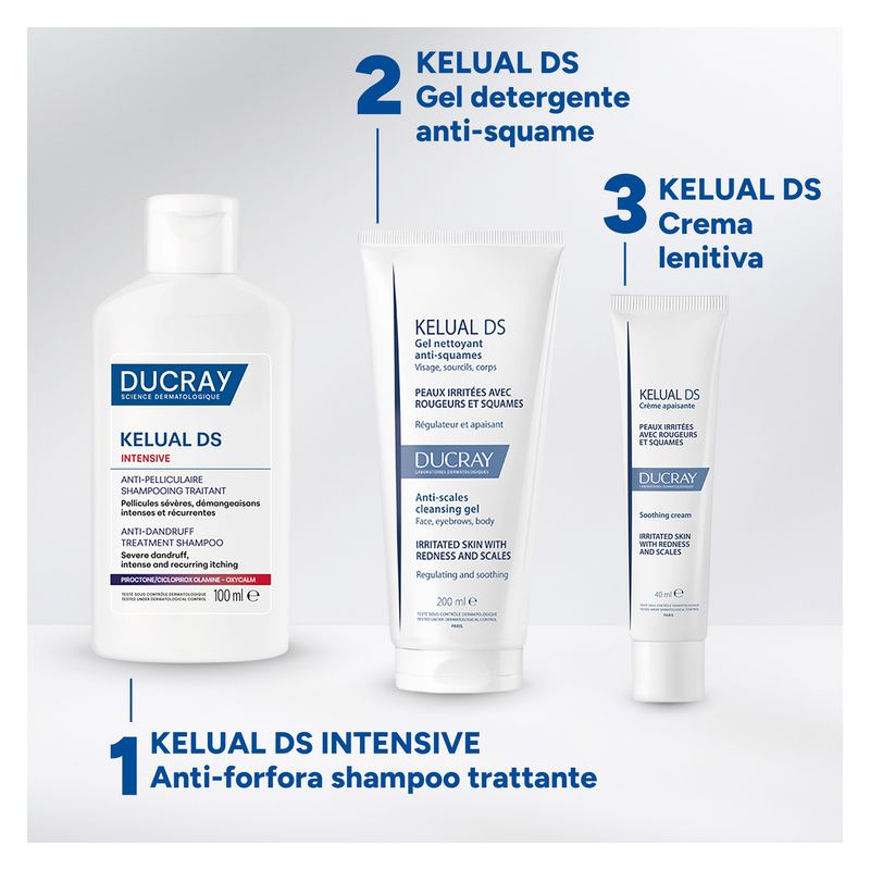 DUCRAY - KELUAL DS INTENSIVE ANTI-PELLICULAIRE SHAMPOOING TRAITANT DUCRAY - KELUAL DS INTENSIVE ANTI-PELLICULAIRE SHAMPOOING TRAITANT