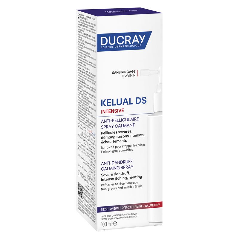 DUCRAY - KELUAL DS INTENSIVE ANTI-PELLICULAIRE SPRAY CALMANT DUCRAY - KELUAL DS INTENSIVE ANTI-PELLICULAIRE SPRAY CALMANT