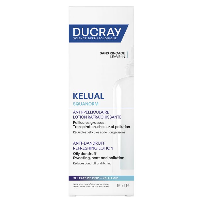 DUCRAY - KELUAL SQUANORM ANTI-PELLICULAIRE LOTION RAFRAICHISSANTE DUCRAY - KELUAL SQUANORM ANTI-PELLICULAIRE LOTION RAFRAICHISSANTE
