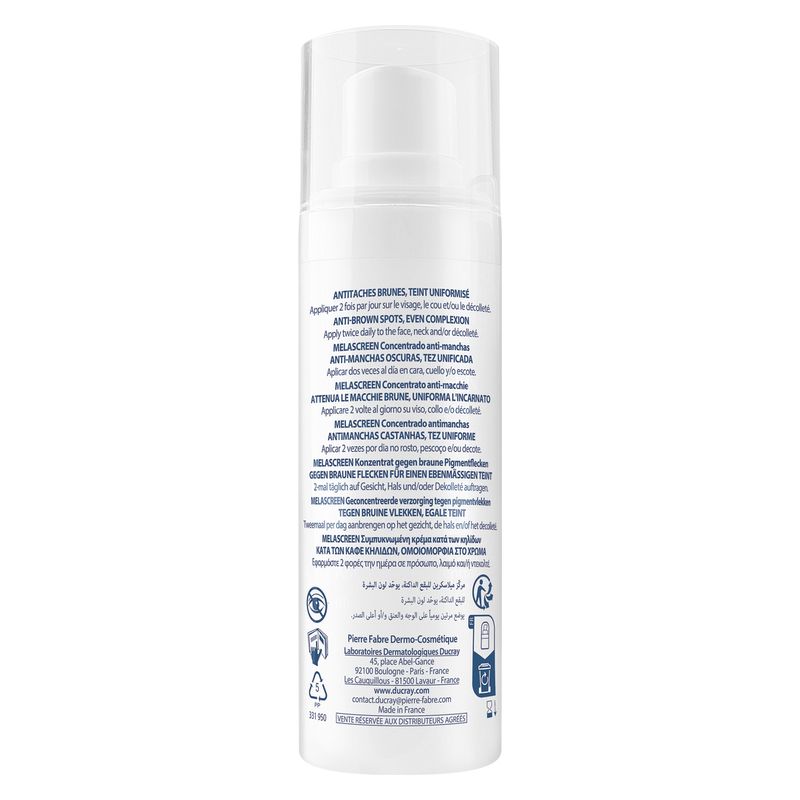 DUCRAY - MELASCREEN CONCENTRé ANTITACHES DUCRAY - MELASCREEN CONCENTRé ANTITACHES