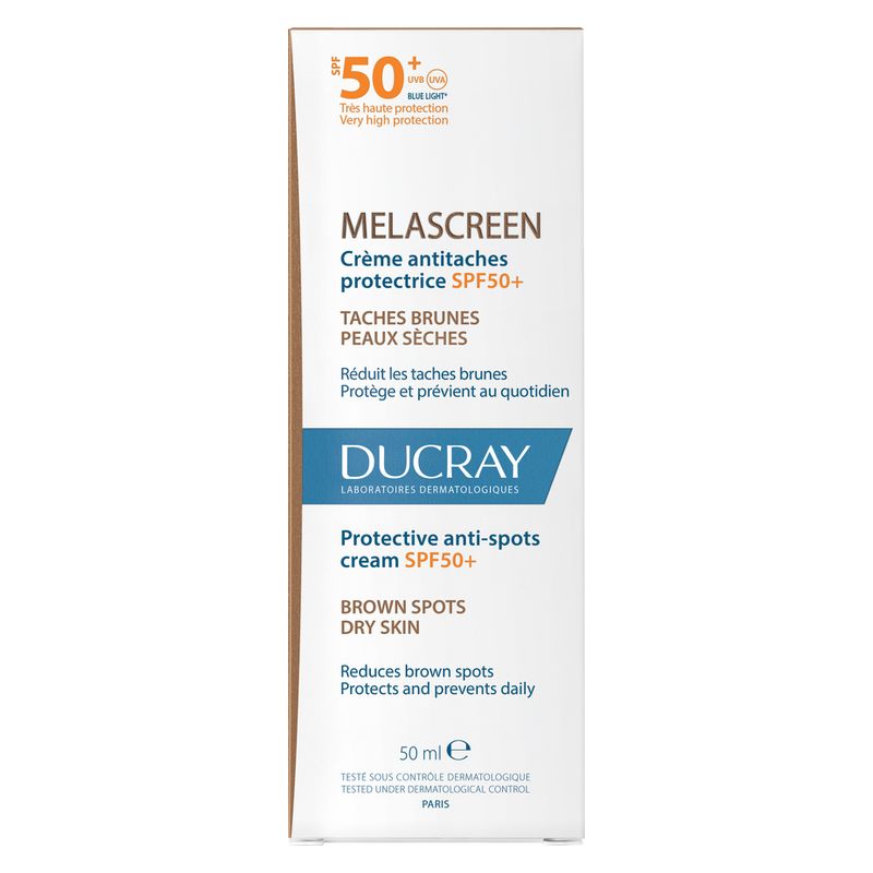 DUCRAY - MELASCREEN CREME ANTITACHES PROTECTRICE SPF50+ TACHES BRUNES DUCRAY - MELASCREEN CREME ANTITACHES PROTECTRICE SPF50+ TACHES BRUNES