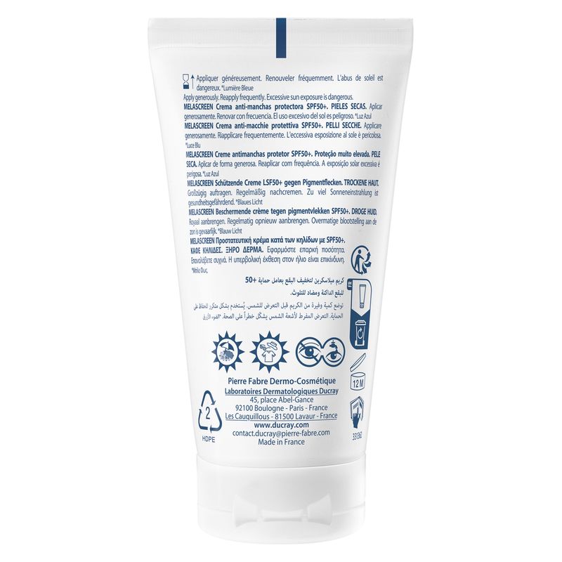 DUCRAY - MELASCREEN CREME ANTITACHES PROTECTRICE SPF50+ TACHES BRUNES DUCRAY - MELASCREEN CREME ANTITACHES PROTECTRICE SPF50+ TACHES BRUNES