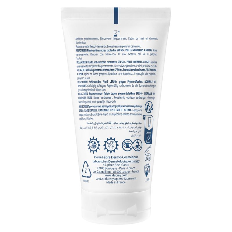 DUCRAY - MELASCREEN FLUIDE ANTICACHES PROTECTEUR SPF 50+ TACHES BRUNES DUCRAY - MELASCREEN FLUIDE ANTICACHES PROTECTEUR SPF 50+ TACHES BRUNES