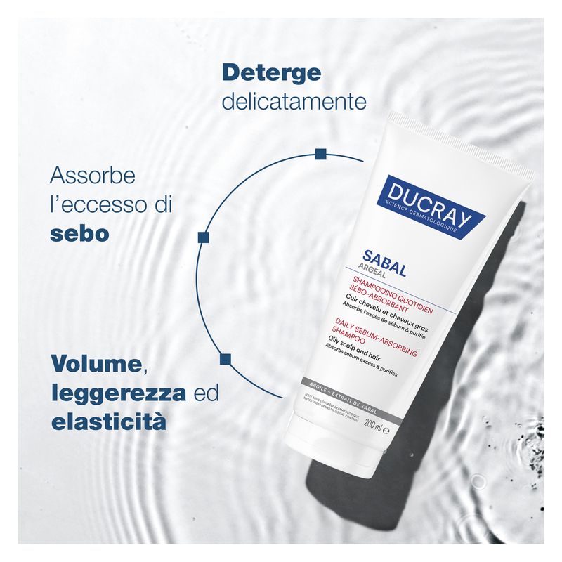 DUCRAY - SABAL ARGEAL SHAMPOOING QUOTIDIEN SéBO-ABSORBANT DUCRAY - SABAL ARGEAL SHAMPOOING QUOTIDIEN SéBO-ABSORBANT