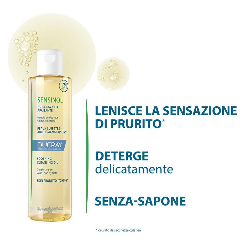 DUCRAY - SENSINOL HUILE LAVANTE APAISANT DUCRAY - SENSINOL HUILE LAVANTE APAISANT