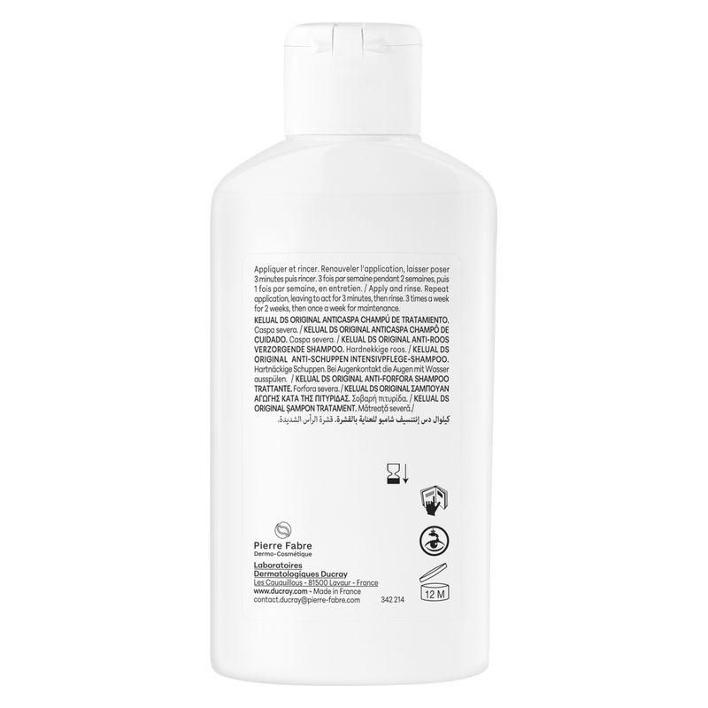 DUCRAY - KELUAL DS ORIGINAL SHAMPOOING TRAITANT ANTIPELLICULAIRE ANTIRECIDIVE DUCRAY - KELUAL DS ORIGINAL SHAMPOOING TRAITANT ANTIPELLICULAIRE ANTIRECIDIVE
