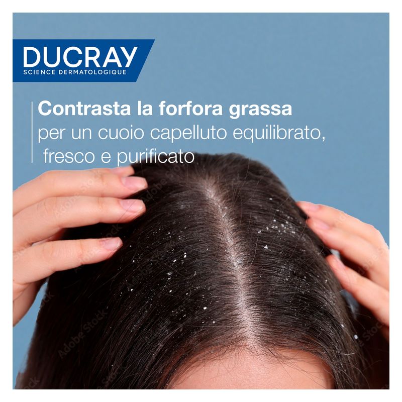 DUCRAY - KELUAL SQUANORM SHAMPOOING NORMALISANT PELLICULES LIBRES GRASSES DUCRAY - KELUAL SQUANORM SHAMPOOING NORMALISANT PELLICULES LIBRES GRASSES
