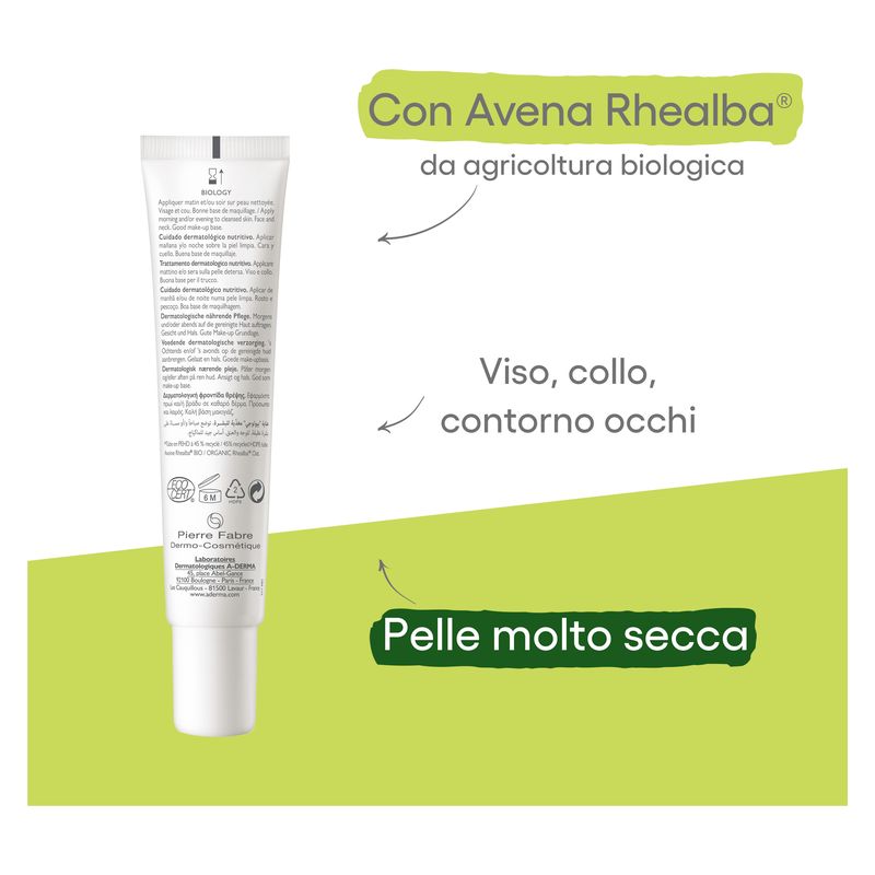 A-Derma - BIOLOGY NUTRI SOIN DERMATOLOGIQUE NUTRIF A-Derma - BIOLOGY NUTRI SOIN DERMATOLOGIQUE NUTRIF