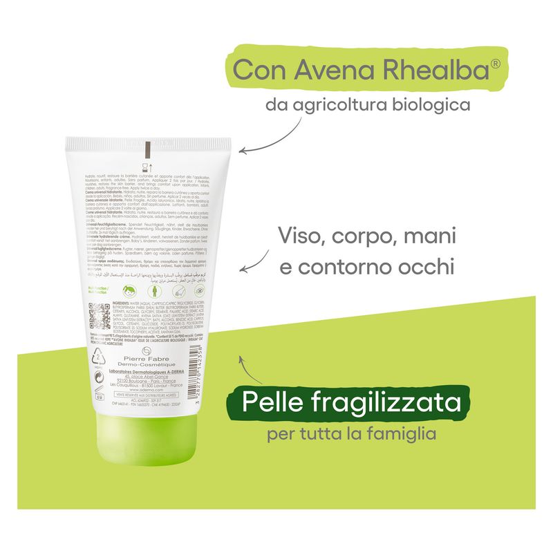 A-Derma - CRèME UNIVERSELLE HYDRTATANTE A-Derma - CRèME UNIVERSELLE HYDRTATANTE