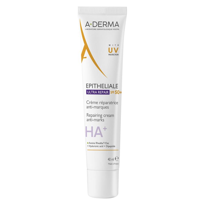A-Derma - EPITHELIALE ULTRA REPAIR SPF 50+ CRèME RéPARATRICE ANTI-MARQUES A-Derma - EPITHELIALE ULTRA REPAIR SPF 50+ CRèME RéPARATRICE ANTI-MARQUES