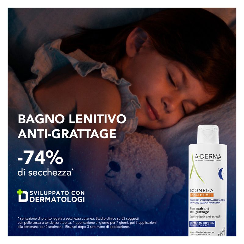 A-Derma - EXOMEGA CONTROL BAIN APAISANTE ANTI-GRATTAGE A-Derma - EXOMEGA CONTROL BAIN APAISANTE ANTI-GRATTAGE