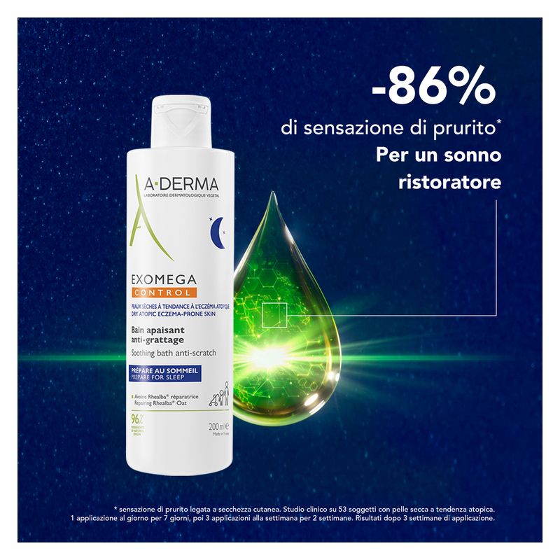 A-Derma - EXOMEGA CONTROL BAIN APAISANTE ANTI-GRATTAGE A-Derma - EXOMEGA CONTROL BAIN APAISANTE ANTI-GRATTAGE