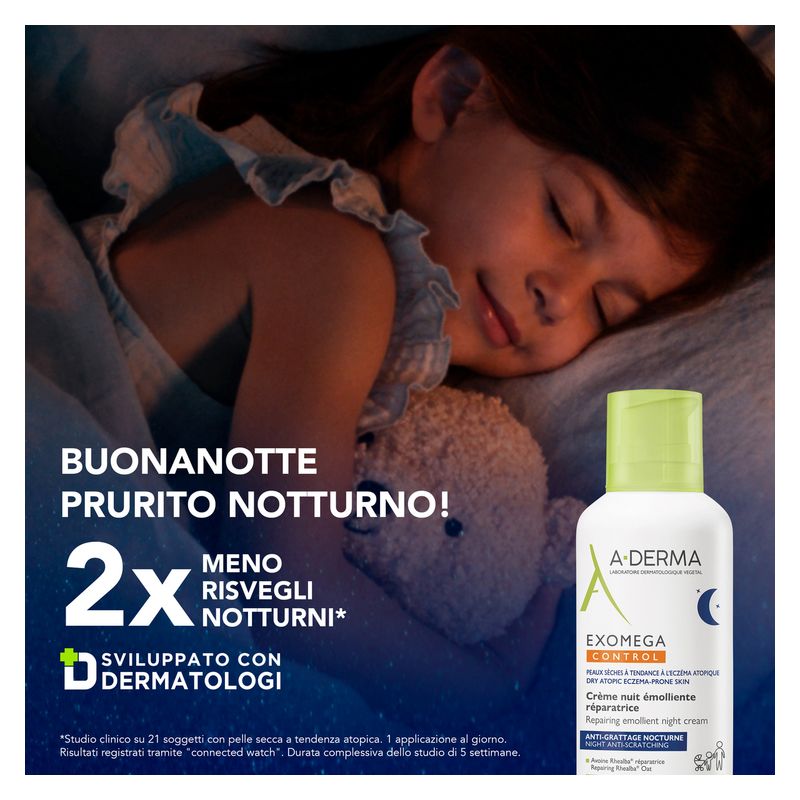 A-Derma - Exomega Control Crème Nuit Émolliente Réparatrice Anti-Grattage Nocturne A-Derma - Exomega Control Crème Nuit Émolliente Réparatrice Anti-Grattage Nocturne