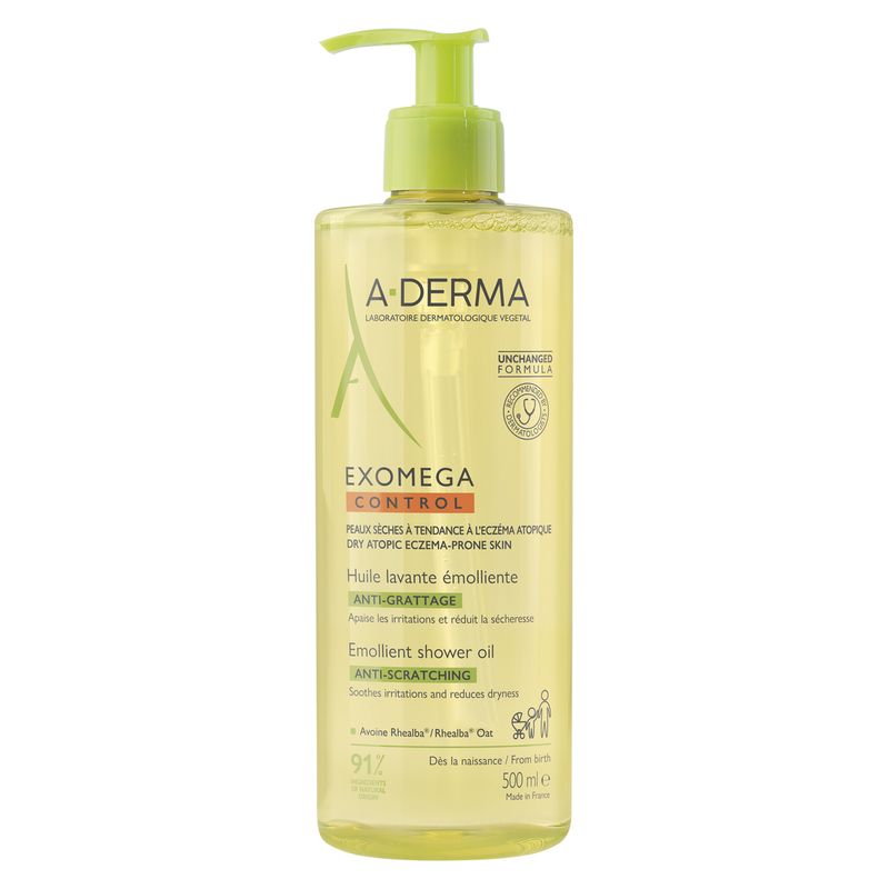A-Derma - Exomega Control Huile Lavante Émolliente Anti-Grattage A-Derma - Exomega Control Huile Lavante Émolliente Anti-Grattage