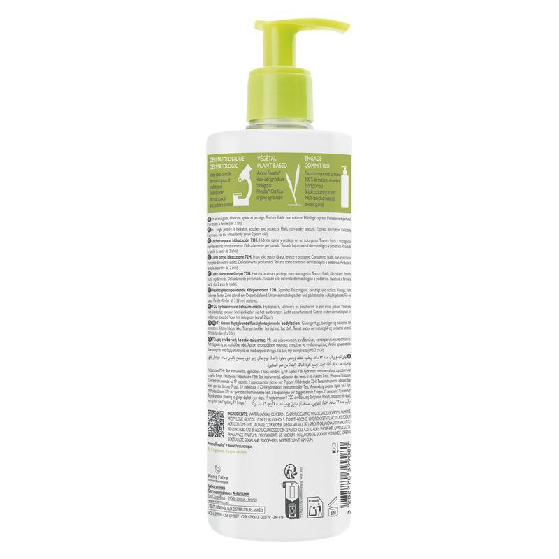 A-Derma - LAIT CORPS HYDRATATION 72H A-Derma - LAIT CORPS HYDRATATION 72H