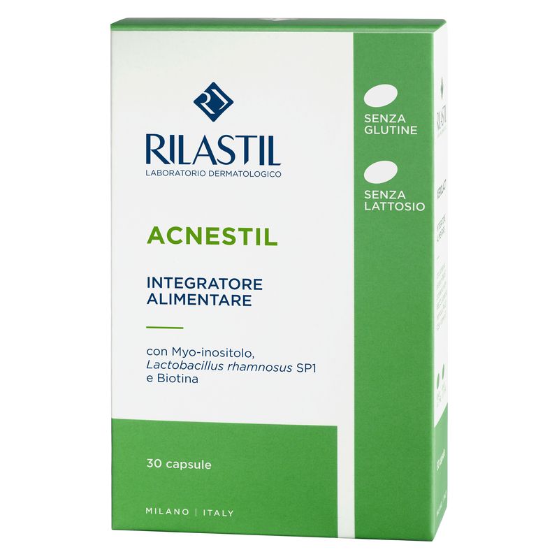 RILASTIL - ACNESTIL INTEGRATORE ALIMENTARE 30 CPS RILASTIL - ACNESTIL INTEGRATORE ALIMENTARE 30 CPS