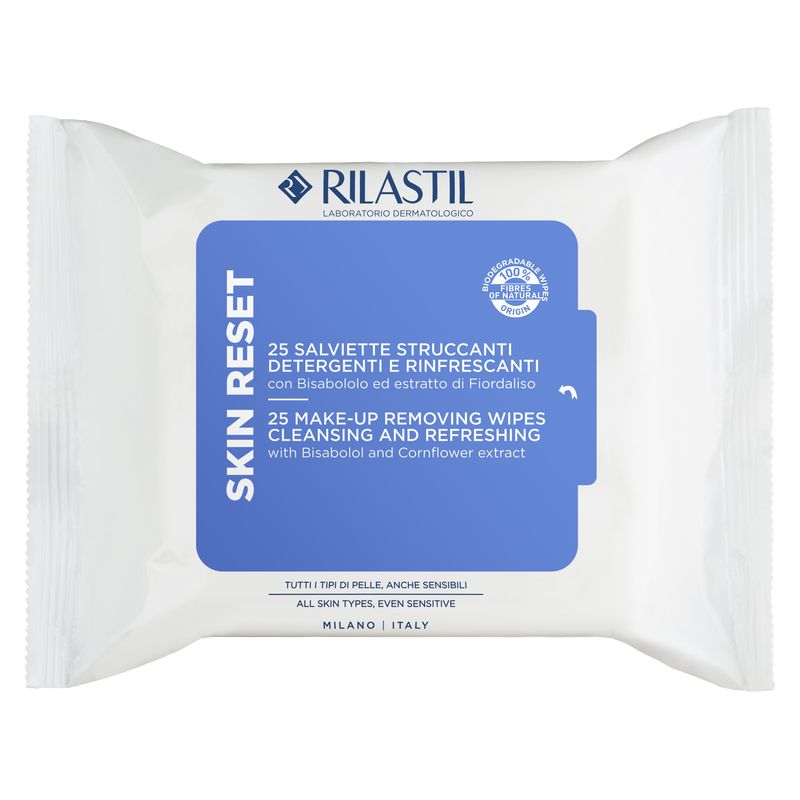 RILASTIL - SKIN RESET SALVIETTE STRUCCANTI DETERGENTI E RINFRESCANTI RILASTIL - SKIN RESET SALVIETTE STRUCCANTI DETERGENTI E RINFRESCANTI