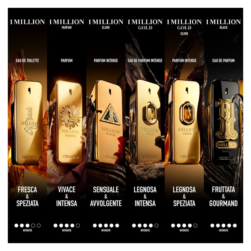 Rabanne - 1 MILLION BLACK EAU DE PARFUM Rabanne - 1 MILLION BLACK EAU DE PARFUM