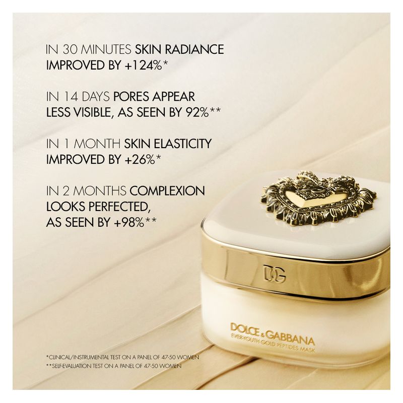 Dolce & Gabbana - Ever-Youth Gold Peptides Mask Dolce & Gabbana - Ever-Youth Gold Peptides Mask