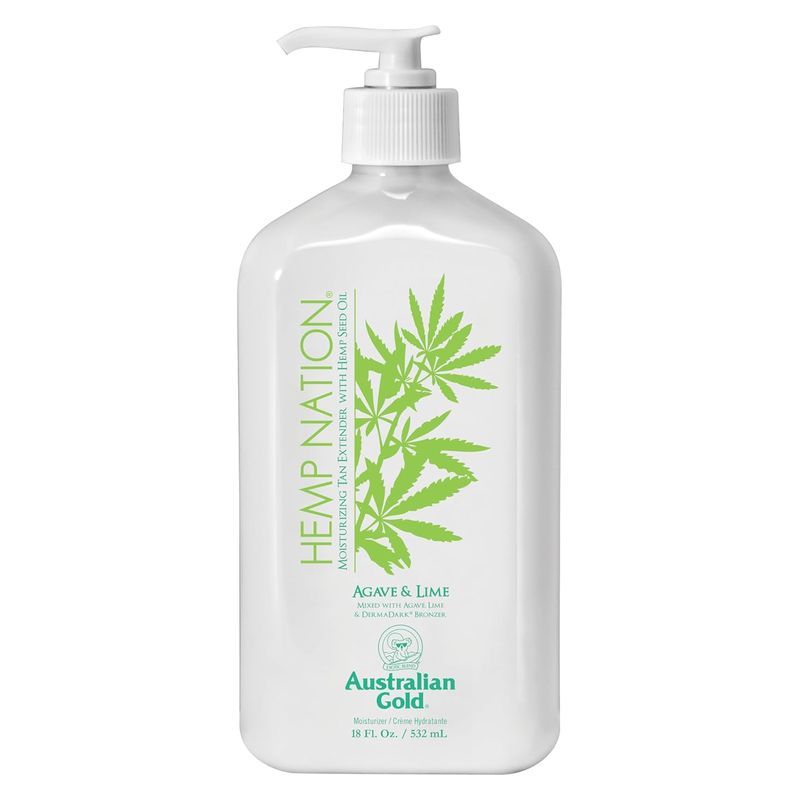Australian Gold - HEMP NATION MOISTURIZING TAN EXTENDER AGAVE & LIME Australian Gold - HEMP NATION MOISTURIZING TAN EXTENDER AGAVE & LIME