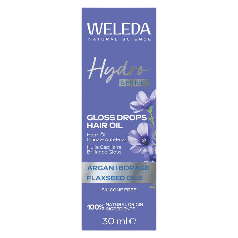 WELEDA - HYDRO SHINE GLOSS DROPS HAIR OIL