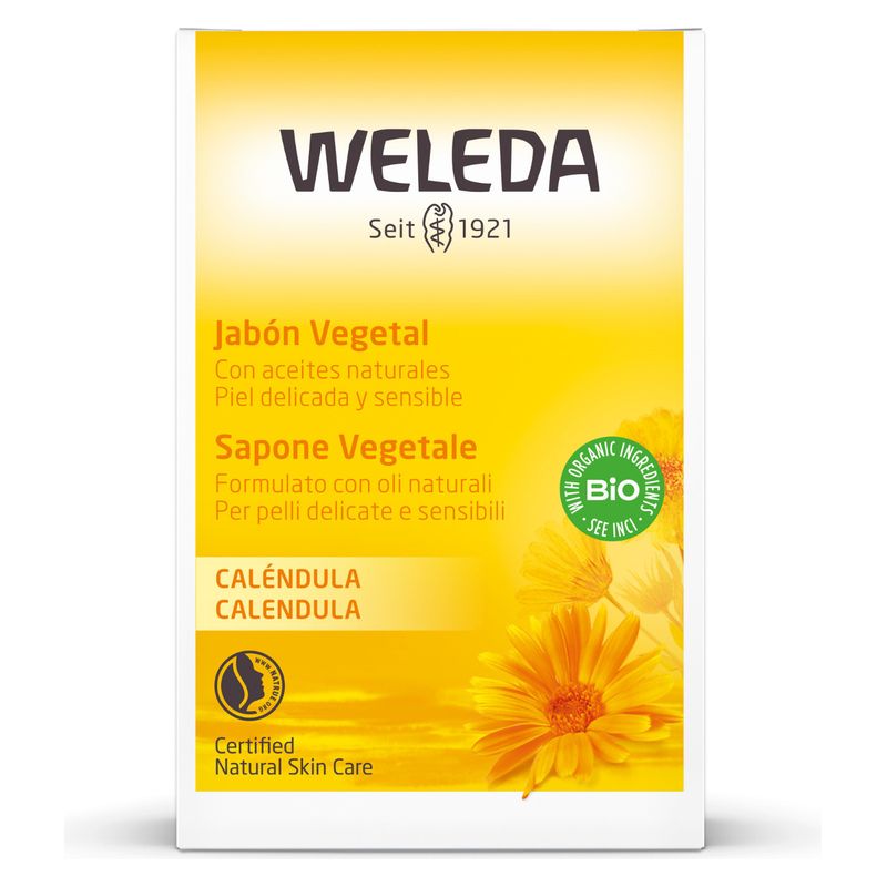 WELEDA - SAPONE VEGETALE CALENDULA 100 GR WELEDA - SAPONE VEGETALE CALENDULA 100 GR