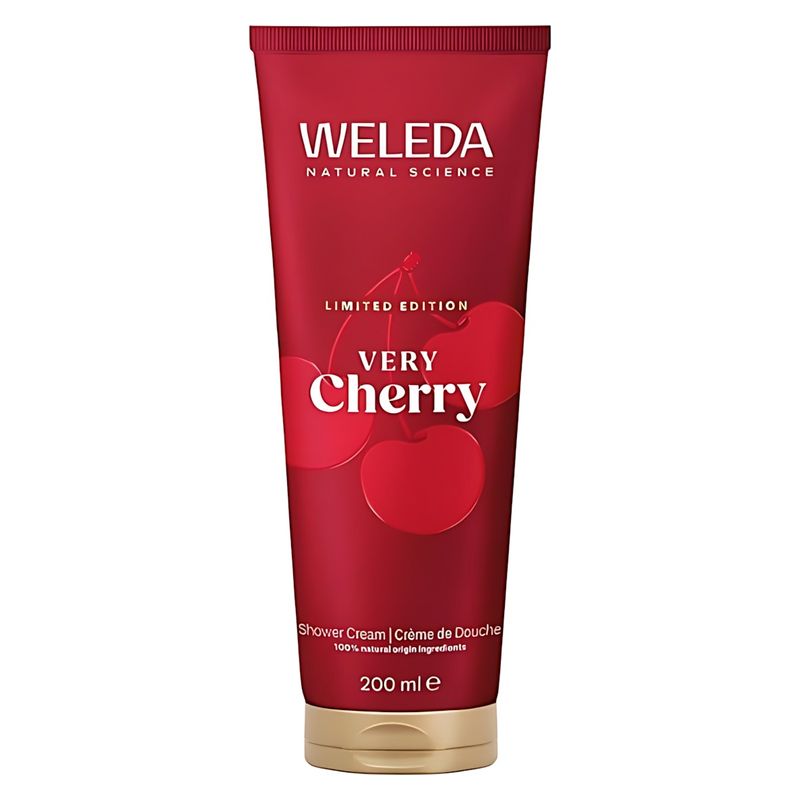 WELEDA - VERY CHERRY SHOWER CREAM LIMITED EDITION WELEDA - VERY CHERRY SHOWER CREAM LIMITED EDITION