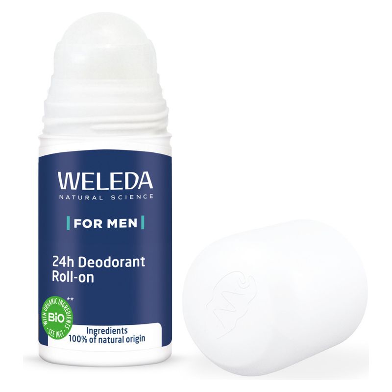 WELEDA - FOR MEN 24H DEODORANT ROLL-ON WELEDA - FOR MEN 24H DEODORANT ROLL-ON