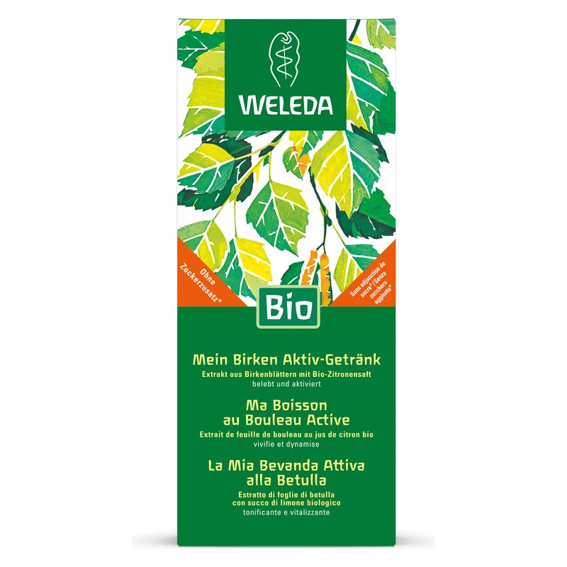 WELEDA - BIO LA MIA BEVANDA ATTIVA ALLA BETULLA TONIFICANTE E VITALIZZANTE