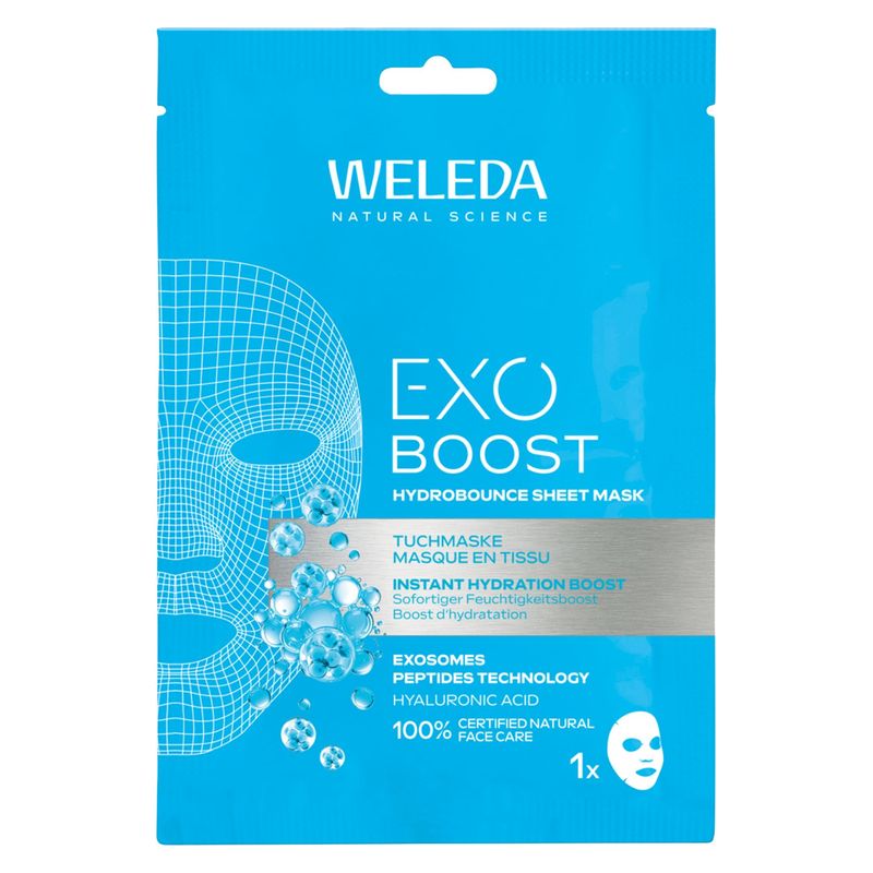 WELEDA - EXO BOOST HYDROBOUNCE SHEET MASK WELEDA - EXO BOOST HYDROBOUNCE SHEET MASK