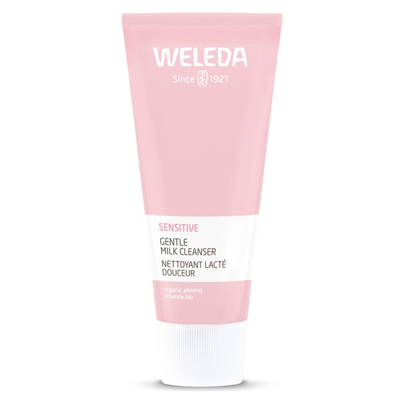 WELEDA - SENSITIVE GENTLE MILK CLEANSER ORGANIC ALMOND WELEDA - SENSITIVE GENTLE MILK CLEANSER ORGANIC ALMOND