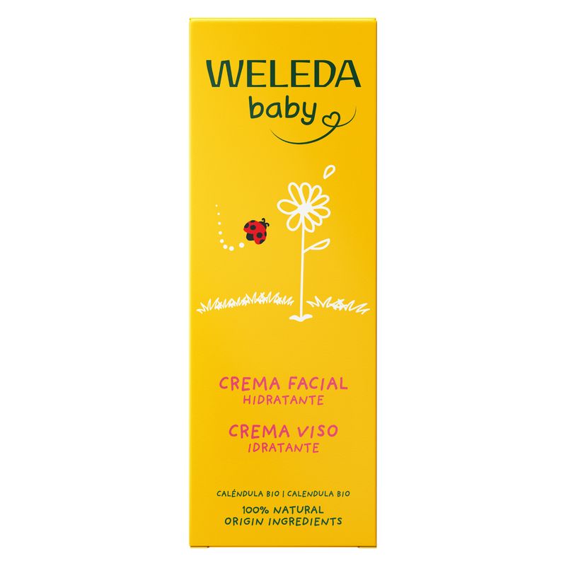 WELEDA - BABY CREMA VISO PIDRATANTE CALENDULA WELEDA - BABY CREMA VISO PIDRATANTE CALENDULA
