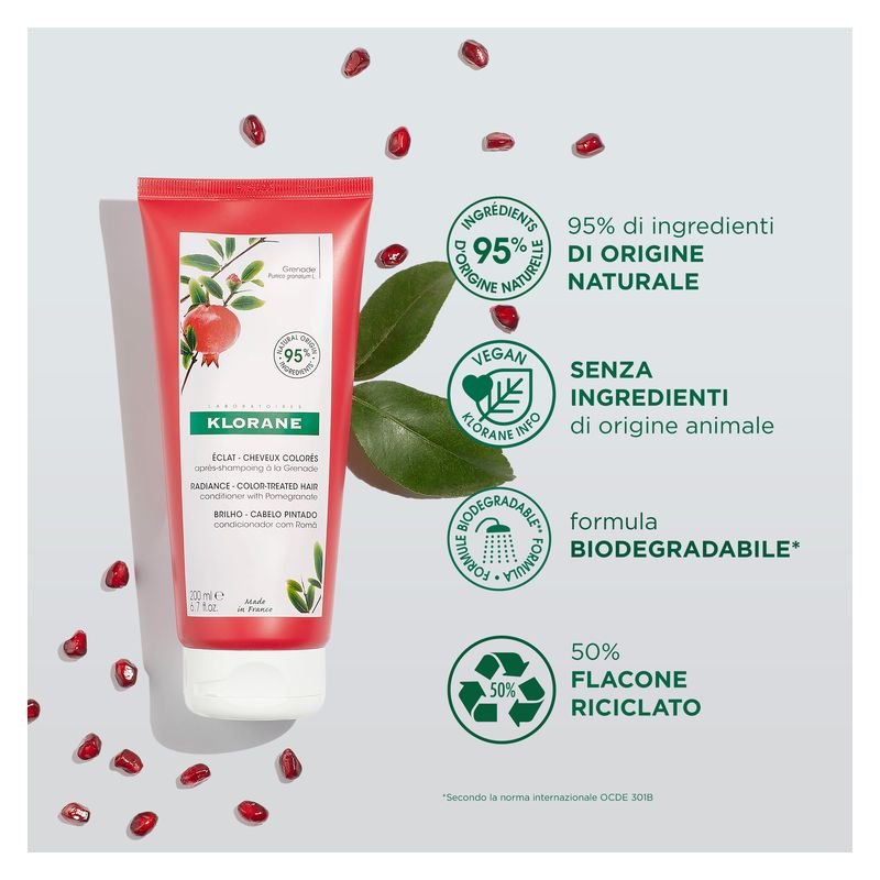 KLORANE - éCLAT COLEUR APRèS-SHAMPOING RIVIVEUR & PROLONGATEUR KLORANE - éCLAT COLEUR APRèS-SHAMPOING RIVIVEUR & PROLONGATEUR