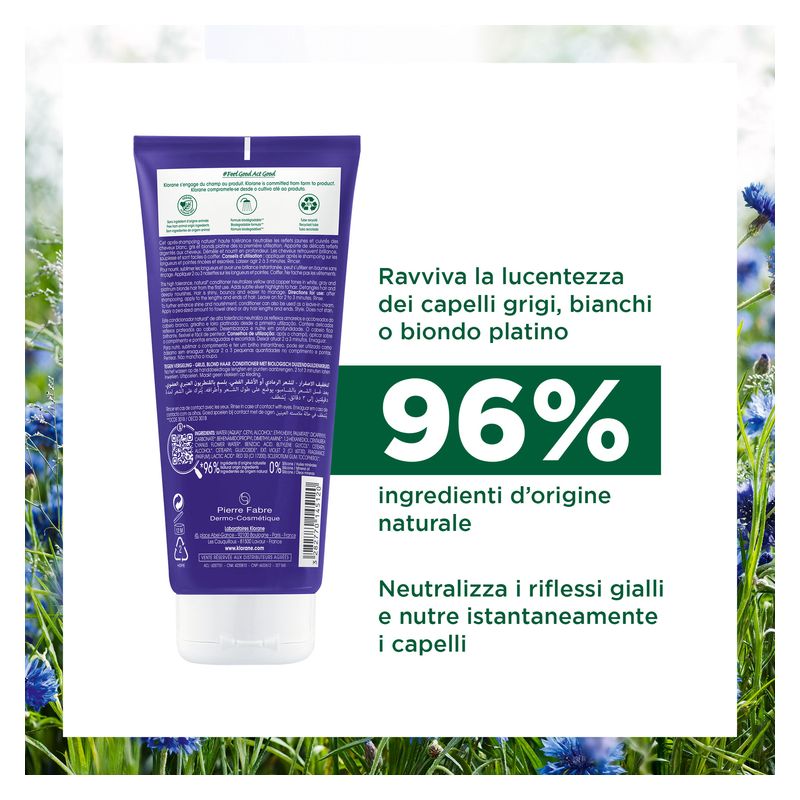 KLORANE - DéJAUNISSANT APRèS-SHAMPOING NEUTRALISATEUR & RAVIVEUR KLORANE - DéJAUNISSANT APRèS-SHAMPOING NEUTRALISATEUR & RAVIVEUR