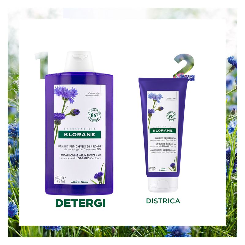 KLORANE - DéJAUNISSANT APRèS-SHAMPOING NEUTRALISATEUR & RAVIVEUR KLORANE - DéJAUNISSANT APRèS-SHAMPOING NEUTRALISATEUR & RAVIVEUR