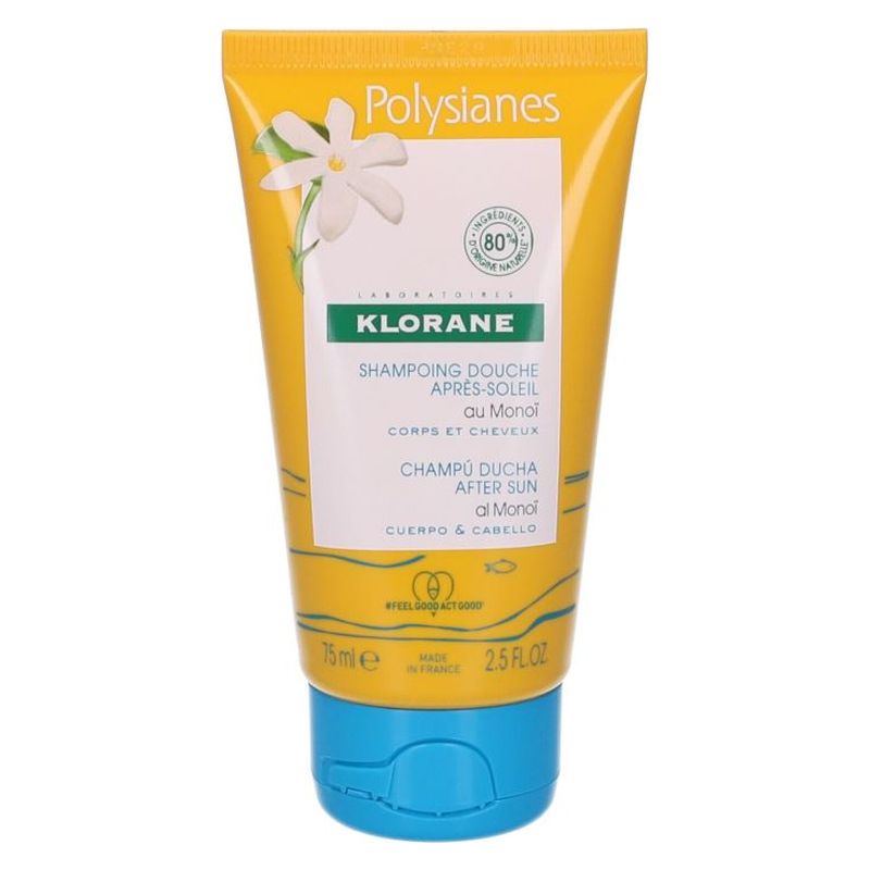 KLORANE - SHAMPOOING DOUCHE APRèS-SOLEIL AU MONOI KLORANE - SHAMPOOING DOUCHE APRèS-SOLEIL AU MONOI