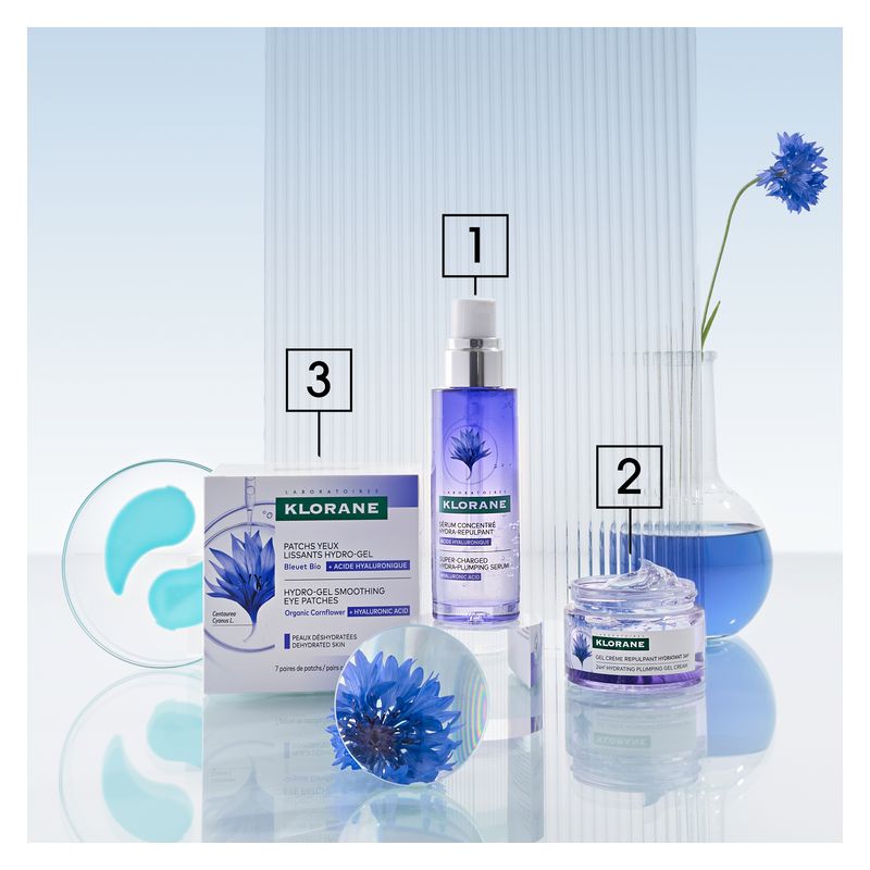 KLORANE - GEL CRèME REPULPANT HYDRATANT 24H KLORANE - GEL CRèME REPULPANT HYDRATANT 24H