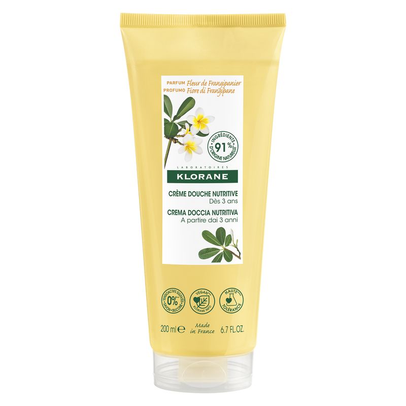 KLORANE - CRèME DOUCHE NUTRITIVE FLEUR DE FRANGIPANIER KLORANE - CRèME DOUCHE NUTRITIVE FLEUR DE FRANGIPANIER