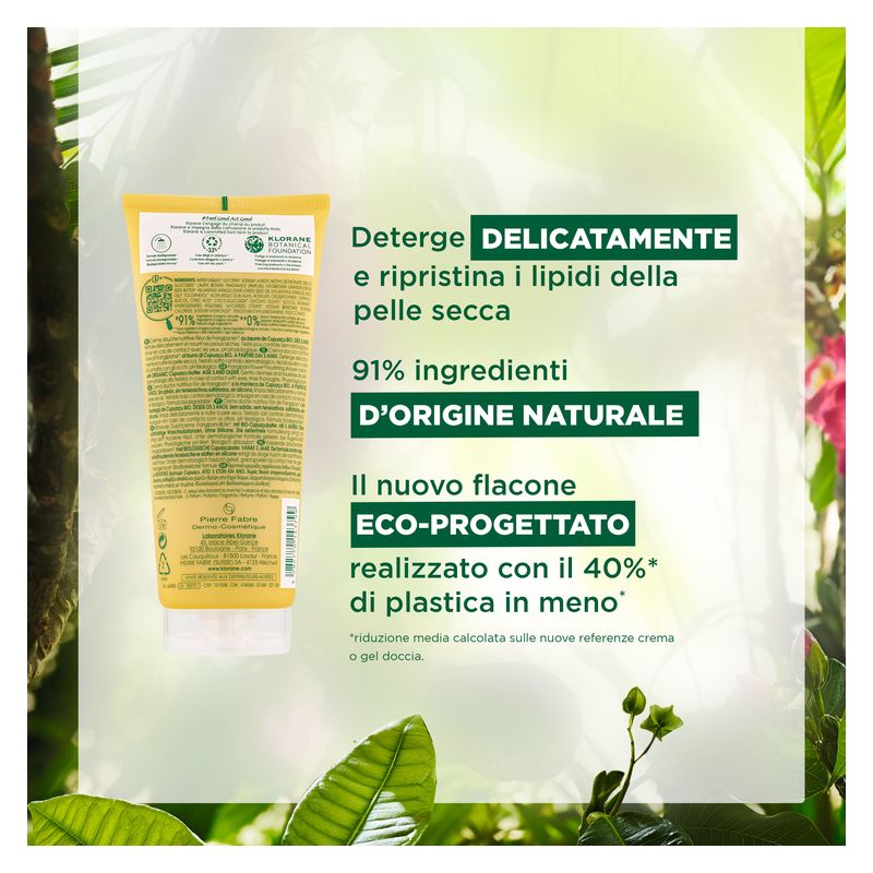 KLORANE - CRèME DOUCHE NUTRITIVE FLEUR DE FRANGIPANIER KLORANE - CRèME DOUCHE NUTRITIVE FLEUR DE FRANGIPANIER
