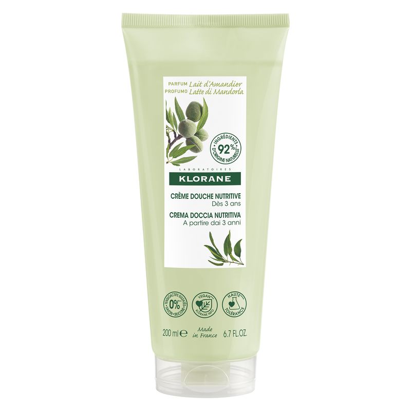 KLORANE - CRèME DOUCHE NUTRITIVE LAIT D'AMANDIER KLORANE - CRèME DOUCHE NUTRITIVE LAIT D'AMANDIER