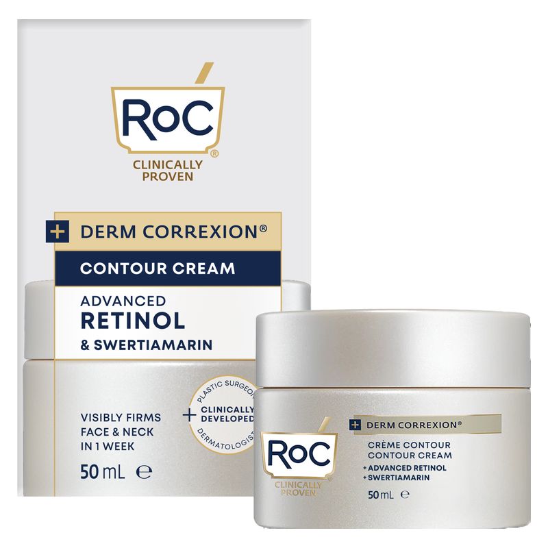 ROC - DERM CORREXION CONTOUR CREAM ADVANCED RETINOL & SWERTIAMARIN ROC - DERM CORREXION CONTOUR CREAM ADVANCED RETINOL & SWERTIAMARIN