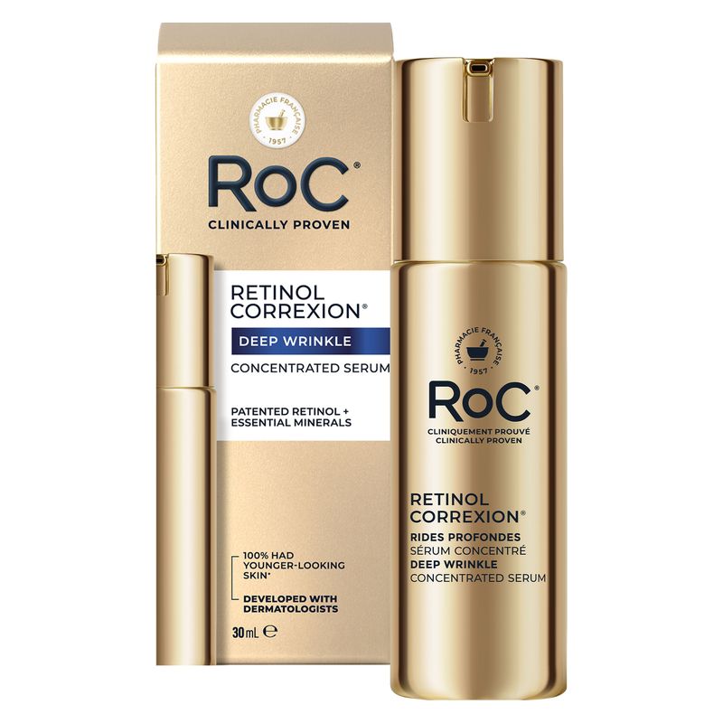 ROC - RETINOL CORREXION DEEP WRINKLE CONCENTRATED SERUM ROC - RETINOL CORREXION DEEP WRINKLE CONCENTRATED SERUM