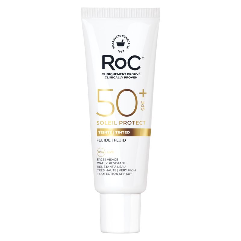 ROC - SOLEIL PROTECT TEINTé FLUIDE SPF 50+ ROC - SOLEIL PROTECT TEINTé FLUIDE SPF 50+