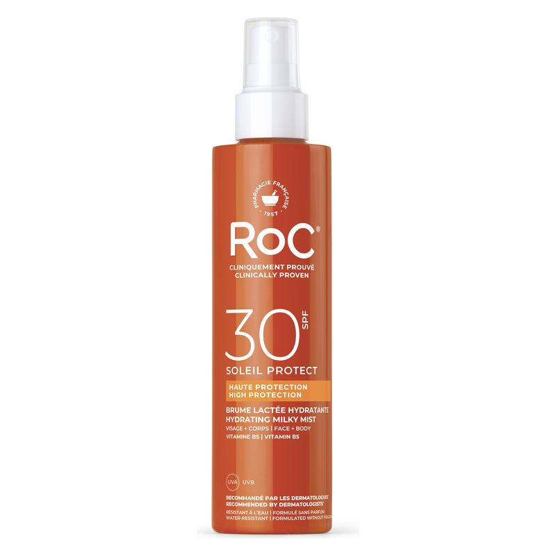 ROC - SOLEIL PROTECT HAUTE PROTECTION BRUME LACTéE HYDRATANTE SPF 30 ROC - SOLEIL PROTECT HAUTE PROTECTION BRUME LACTéE HYDRATANTE SPF 30