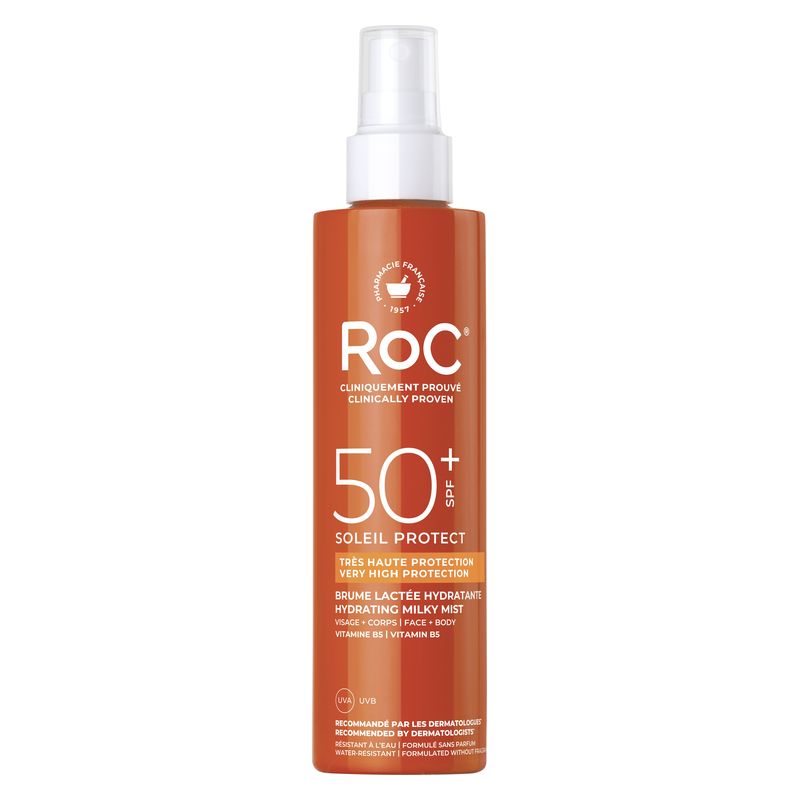 ROC - SOLEIL PROTECT TRèS HAUTE PROTECTION BRUME LACTéE HYDRATANTE SPF 50+ ROC - SOLEIL PROTECT TRèS HAUTE PROTECTION BRUME LACTéE HYDRATANTE SPF 50+